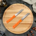 3in1 Multipurpose Stainless Steel Classic Kitchen Knife Set of for Fruits and Vegetable Chopping Cutting Peeling, Kitchen Knife Vegetable Peeler Plain Knife - Image 3