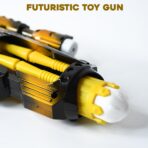 TTG LED Laser Gun Toy ?? Battery Operated Space Blaster with Flashing Lights & Sound (1 Set) - Image 4