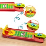 Mini Table Top Finger Football Game | Desktop Indoor Fun Game for Kids & Adults | Family & Office Entertainment Toy