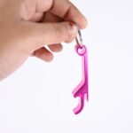Metal Bottle Opener Keychain ? Durable & Compact Design for Easy Access (1 Pc)