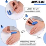 Acupressure Hand Clip for Migraine Relief Sugar Regulation Magnetic Pressure Point Therapy Clip for Wellness (1 Pc) - Image 2
