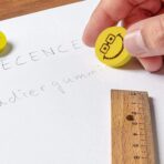 Smiley Design Eraser ?Soft Rubber Eraser for Kids, Students & Office Use (1 Pc Mix Design) - Image 3
