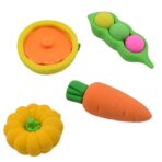 Mix Design Fancy Stylish Colorful Erasers Set | Unique & Fun Stationery Collection for School Supplies & Student Gifts