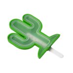 Cactus Shape Mold Durable Cactus Shape Ice Cream Mould Silicone Popsicle Mold Ice Pop DIY Kitchen Tool Ice Molds