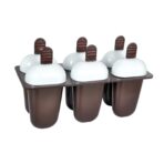 Plastic Ice Candy Maker Kulfi Maker Moulds Set with Cups (Multicolour) - Image 2
