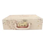 Premium Velvet Bangle Box Organizer - 3 Slot Multi-Slot Jewellery Storage Box for Women - Elegant Bangle Holder and Travel-Friendly Gift Case (Multi Colour)