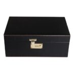 Presents Premium Portable Bar Set with Travel Case ?11-Piece Cocktail Shaker Set with Glasses, Tools & Lock ?Travel Mini Bar Kit for Home,Parties & Gifting ?Black Leather Finish - Image 3
