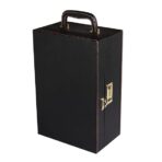 Presents Premium Portable Bar Set with Travel Case ?11-Piece Cocktail Shaker Set with Glasses, Tools & Lock ?Travel Mini Bar Kit for Home,Parties & Gifting ?Black Leather Finish - Image 2