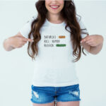 Designer Printed T-Shirt :: Design type - Birthplace Race Religion - Cloth type : Polyester