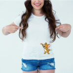 Designer Printed T-Shirt :: Design type - Jerry - Cloth type : DOT-KNIT