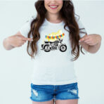Designer Printed T-Shirt :: Design type - Ride For Soul - Cloth type : DOT-KNIT