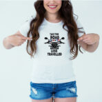 Designer Printed T-Shirt :: Design type - Take The Road Less Travelled - Cloth type : Polyester