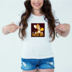 Designer Printed T-Shirt :: Design type - Its A Cheese Day - Cloth type : Polyester