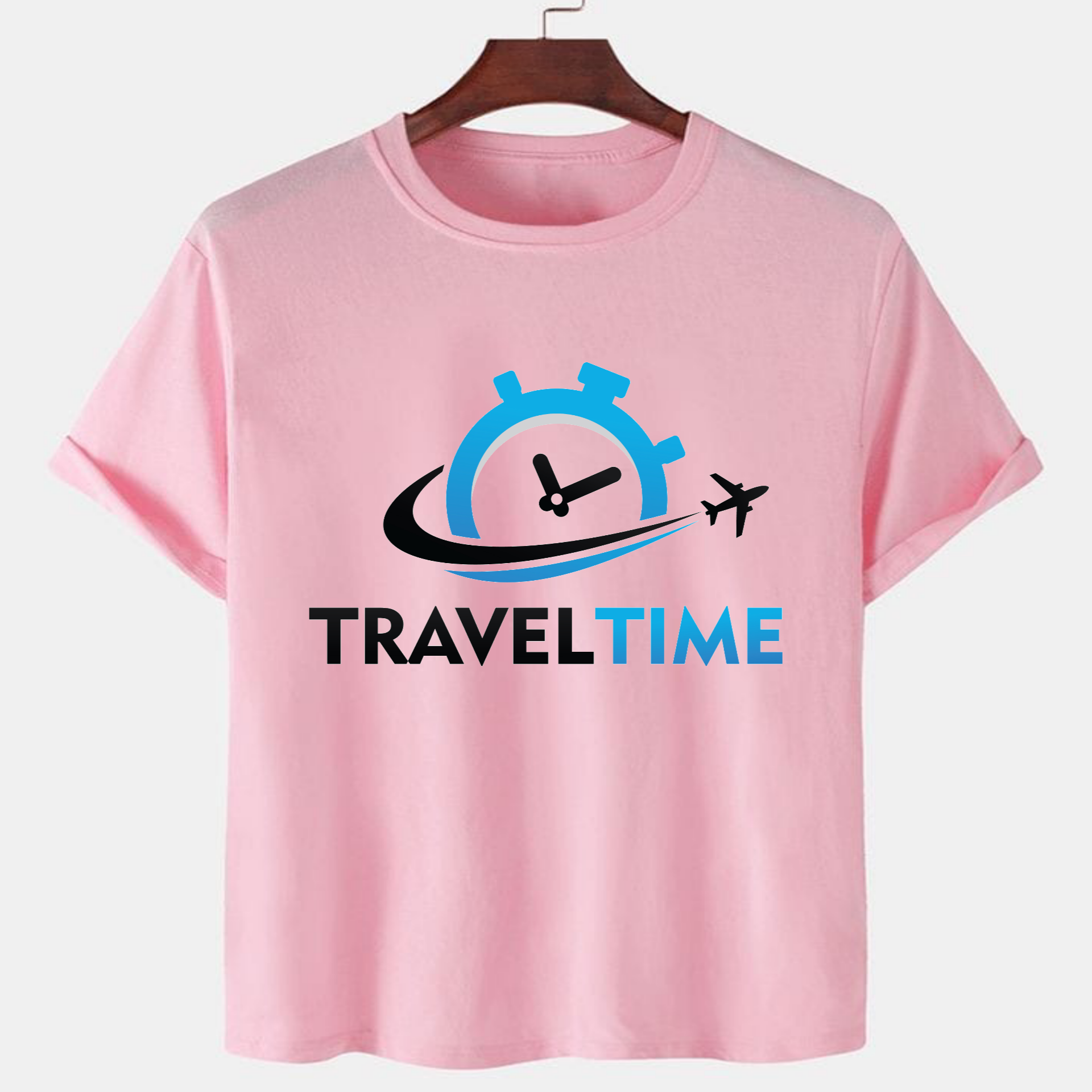 PNK-CTN-A-002.png Pink Unisex Polyster Premium Quality Designer Printed T-Shirt - Image 1