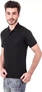 One-H Men's Polo Neck Short Sleeve Casual Tshirt Combo of Maroon, Black, Grey colors (Pack of 3) - Image 4
